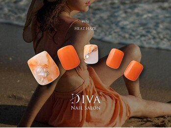 ネイルサロンディーバ 石橋店(Diva)/フット定額デザイン4本アート