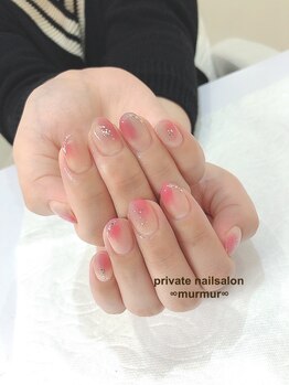 プライベート ネイルサロン マーマ(murmur)/塗りかけネイル