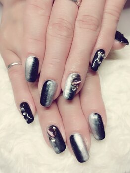 シュガーネイル(sugar nail)/着物ネイル