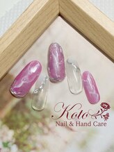 コト(KOTO)/大理石/ピンク/ミラー