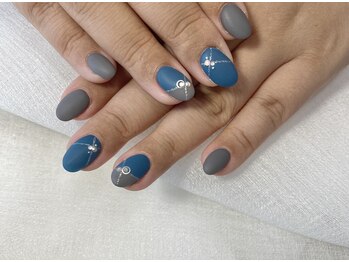 08ネイル(08 nail&school)/マットネイル☆