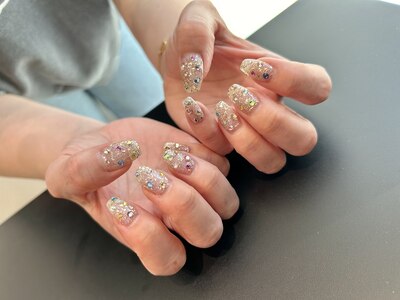 人と被りにくいお洒落で遊び心のある大人女性Nail＊＊