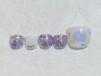 ネイルビート(NAIL BEAT)/紫陽花