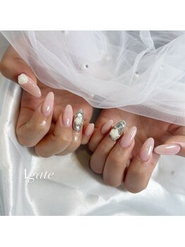 アゲート(Agate)/バレエコアネイル