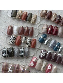 カプリシャスネイル(capricious nail)/定額デザインサンプル