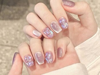 ナユキ 自由が丘店(NA.YUKI)/キラキラビジューネイル