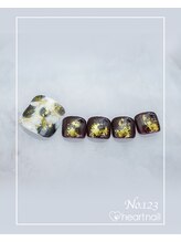 フットネイル：No.123