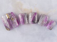 ネイルプラザ 河原町OPA店(NAIL PLAZA)/フットニュアンスネイル