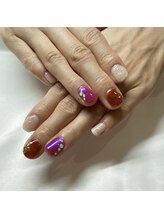 イーエムエー(e.m.a)/赤×キラキラ