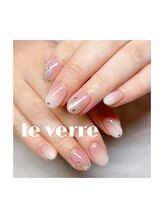 ルヴェール 久屋公園(le verre)/白グラ　ストーン　ラメグラ