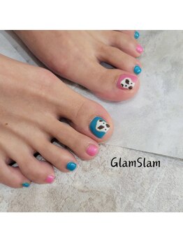 グラムスラム 福島店(GLAMSLAM)/牛柄ネイル♪