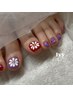 【Jr.ネイリスト】フット☆10本アート90分コース♪持ち込み画像OK♪¥6000