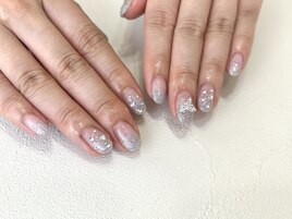 ラメグラ＋ストーン