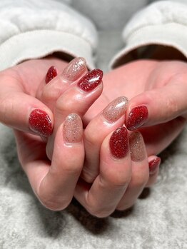 ラーベ 西船橋(Rabe)/ガラスフレンチブライダルネイル