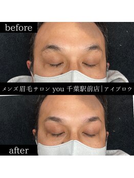 ユー 千葉駅前店(you)/メンズ眉毛/メンズ眉/千葉駅