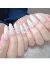 クイーンズビューティーサロン 新宿本店(Queen's beauty salon)/チップ長さ出し10本ワンカラー