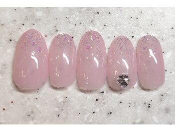 春のフォーマルネイル