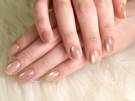 桜ピンク×ベージュマグ