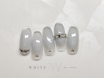 ホワイト(WHITE)/5月6月トレンドデザインコース