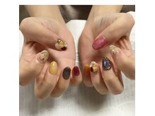 シャンティ ネイルサロン(Shanti nail salon)の雰囲気（ストーンやパーツの種類も豊富にご用意！）