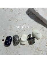 ソピーロ たかのこ店(sopiro)/６月【ニュアンスネイル】