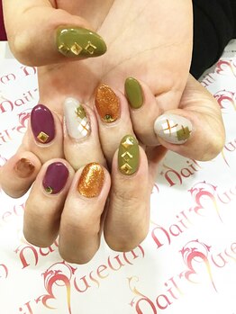 ネイルミュージアム(Nail Museum)/【秋】アーガイル