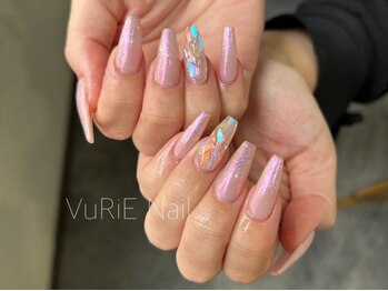 ヴリエ 立川店(VURIE)/オーロラちゅるんネイル