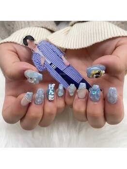 プリュム(Plume)/3D/推しネイル/キャラクター