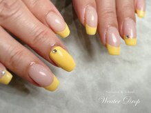 ウォータードロップ(Water Drop)/フレンチネイル