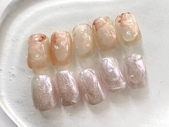 ソート(sOt)の写真/絶妙なニュアンスも思いのまま。定額デザインコース￥5000～★こだわりカラー作成で“私らしい”指先へ♪