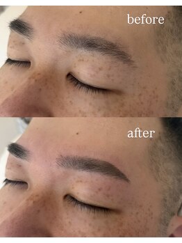 エン 新宿(enne.)/大人男性の眉毛