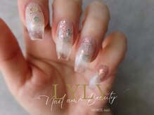 リリー ホリエネイル(LYLY HORIE nail)の雰囲気(【うる艶No1】長さ出し10本+ちゅるんガラスクリアデザイン定額)