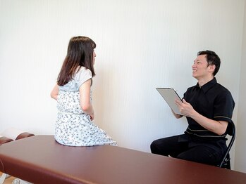 くまのみ整骨院 大宮駅前院/【2】丁寧なカウンセリング