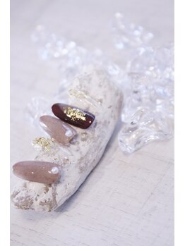 ラルネイル 大宮(Lull. nail)/ベルベット＊ボルドー