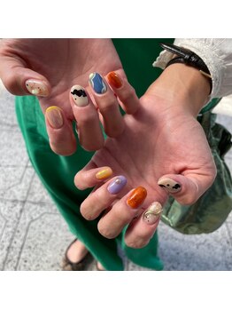 クイーン オブ ネイル サロン白金(Queen of Nail)/持ち込みデザイン