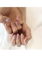 ビュウ(Viu)/ラメフレンチデザイン