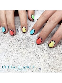 チュラブラン(CHULA&BLANC)/ジェル持ち込みデザイン