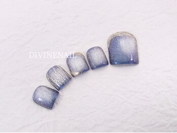 ディバイン ネイルズ(DIVINE NAILS)/フットジェルアートやり放題