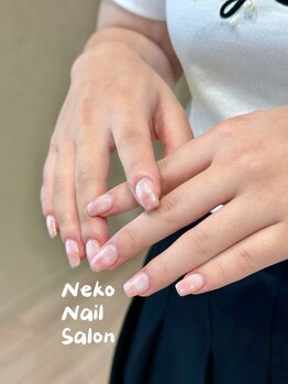 ネコ(Neko)/カラグラ&キラキラ&透け感