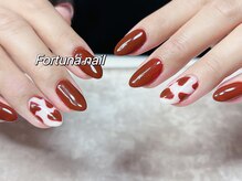 フォルトゥーナ 神田(Fortuna)/ボルドーハートネイル　