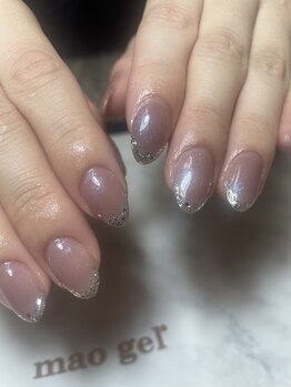 プライベートネイルサロン スイート(Sweet)/マオラメフレンチ　マオジェル