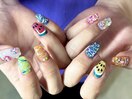 夏祭り！個性派ネイル☆