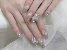 スペラ 大宮店(Spera)/ビジューで盛るワンホンネイル