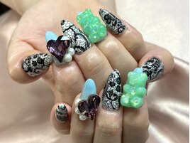 レース×クマ※別途パーツ