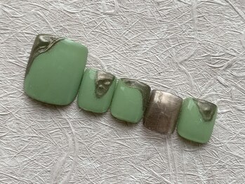 アバーブザビューティーアイランド 吉祥寺店(Above the beauty island)/デザインフットネイル¥11440