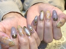 レミア 関内(REMIA)/11月　金木犀ネイル