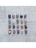 【ニュアンスコース】サンプルからお好きなアート５本♪¥7425→¥6600