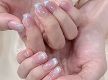 ルレーブ(LE REVE)/チークマグネットフレンチネイル