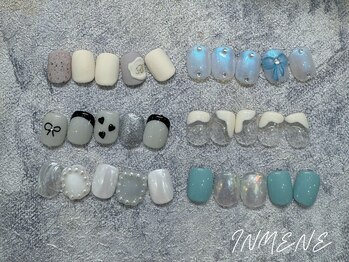 インミニネイルサロン 上野御徒町(INMENE)/シンプルBコース