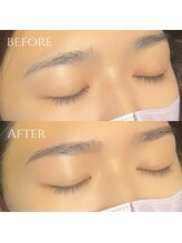 ボス ブロウ 天白店(BOSS BROW)/【レディース眉毛】before after